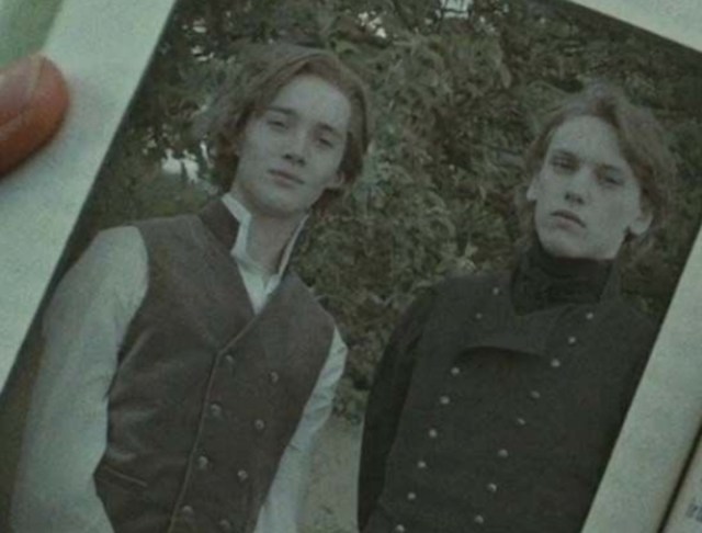 Young Albus Dumbledore and Gellert Grindelwald