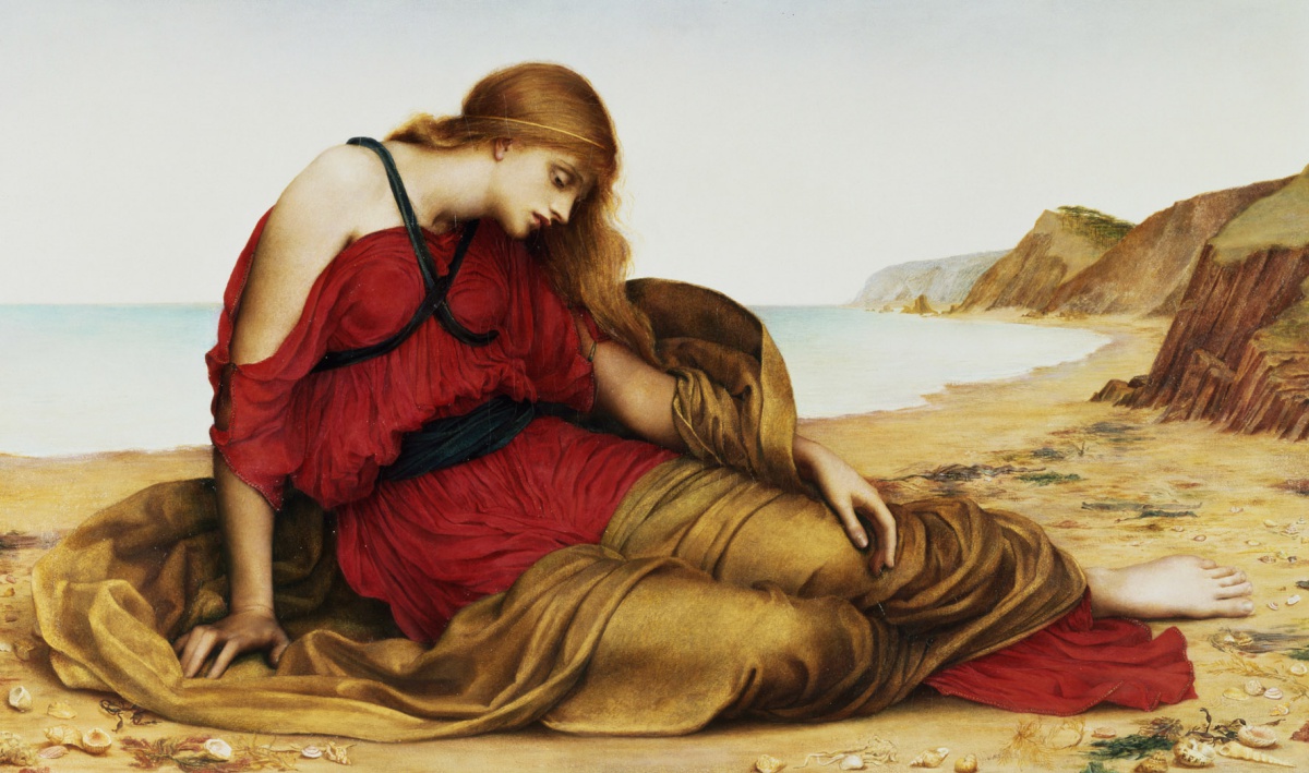 Ariadne at Naxos, 1877; by Morgan, Evelyn De (1855-1919)