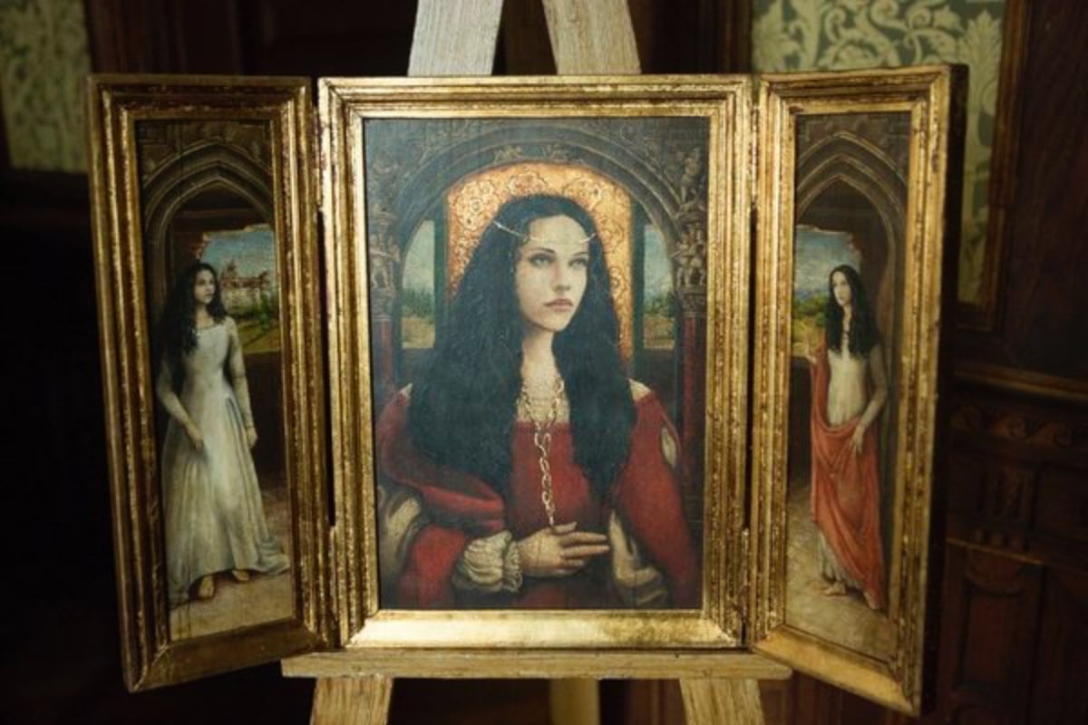 DRACULA -- "Come To Die" Episode 8 -- Pictured: Painting of Ilona -- (Photo by: David Lukacs/NBC)