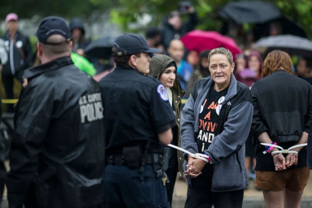 Kavanaugh protesters arrested