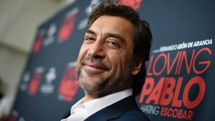 WEST HOLLYWOOD, CA - SEPTEMBER 16: Javier Bardem poses during the Universal Pictures Home Entertainment Content Group's 
