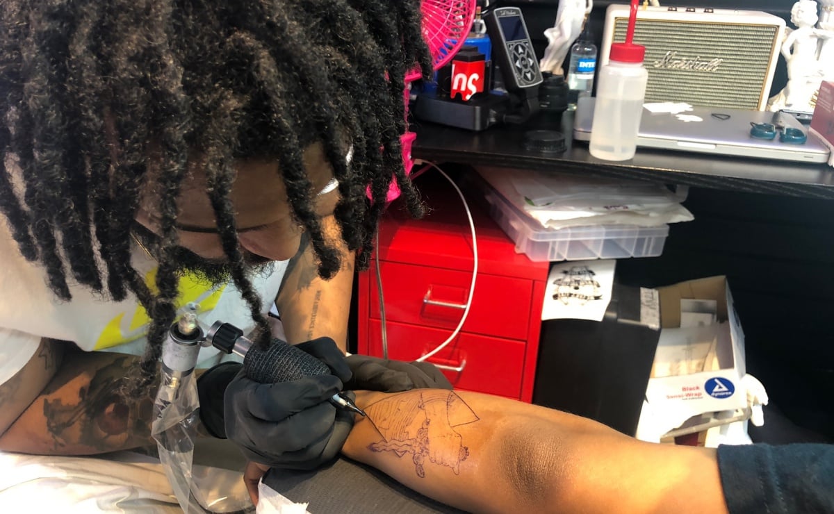 For Tattoo Artists Race Is In The Mix When Ink Meets Skin  Code Switch   NPR