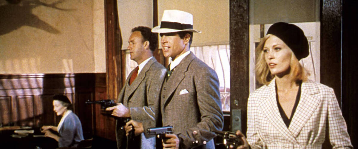 Warren Beatty and Faye Dunaway starred as the titular lovers in 1967's Bonnie and Clyde