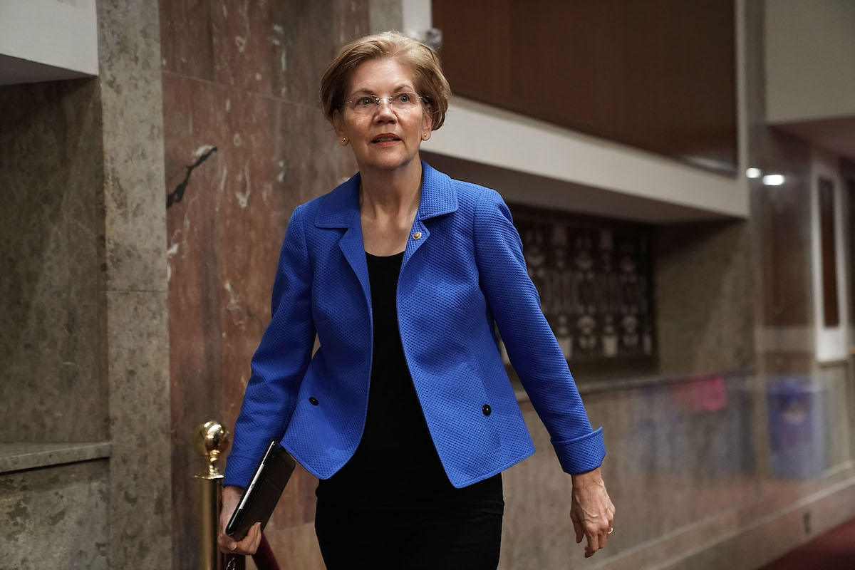 Elizabeth Warren, president, 2020, running