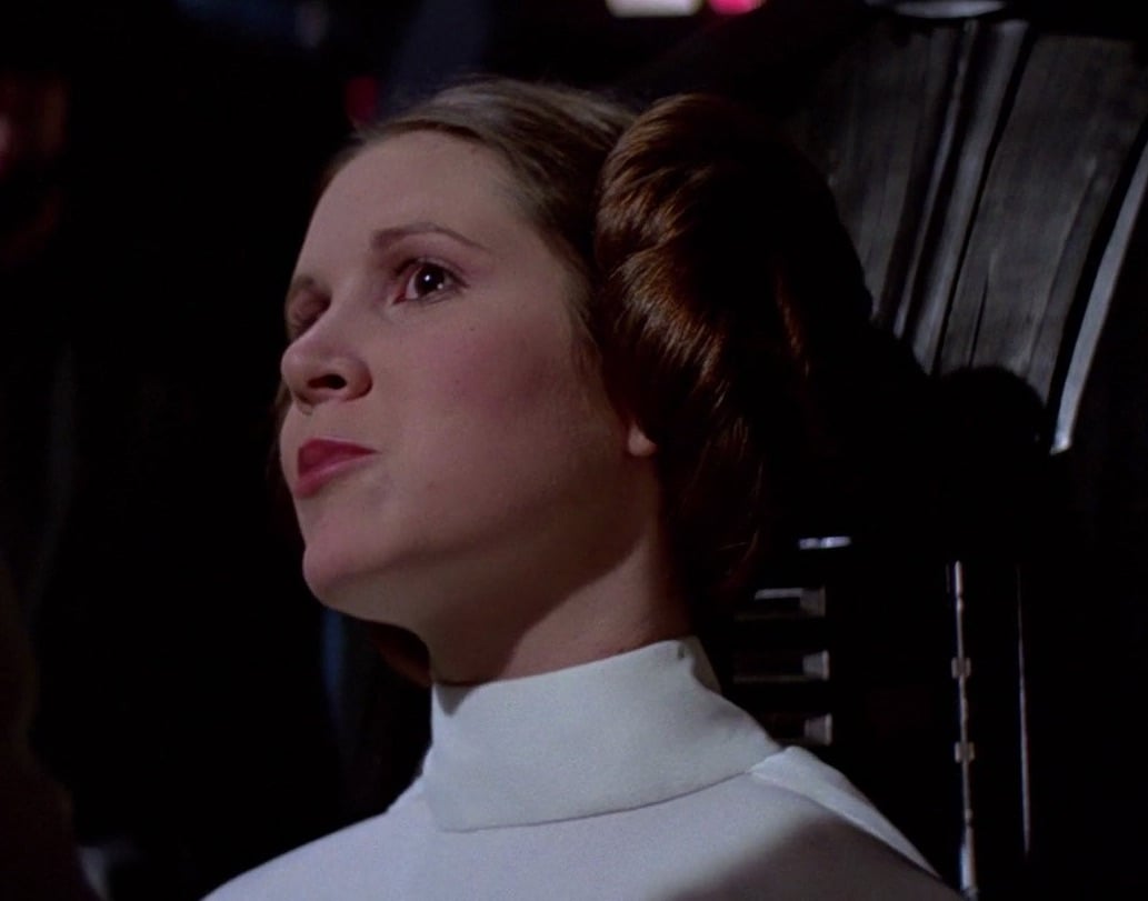 carrie fisher leia star wars