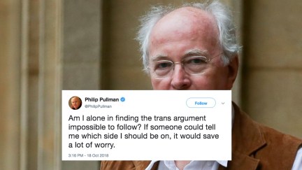 Philip Pullman is confused about trans people