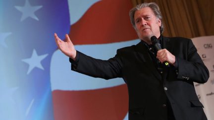 Steve Bannon, donald trump, documentary, movie, film, dinner