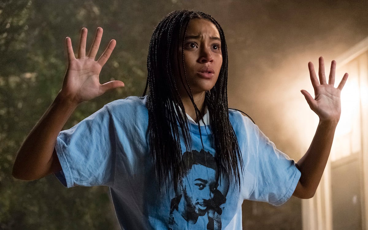 the hate u give, amandla stenberg, movie, review, angie thomas, book