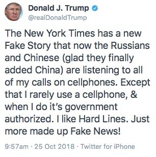 trump tweet twitter for iphone tag