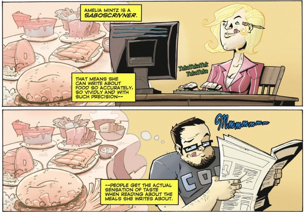 chew comic panels