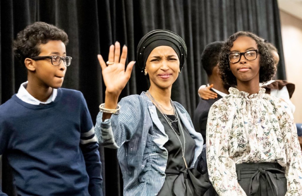 Ilhan Omar, newly elected to the U.S. House of Representatives