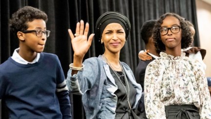 Ilhan Omar, newly elected to the U.S. House of Representatives