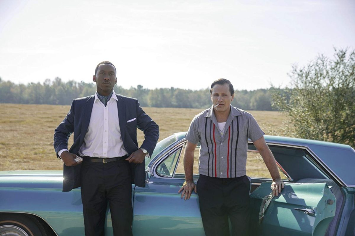 Viggo Mortensen and Mahershala Ali in Green Book (2018)