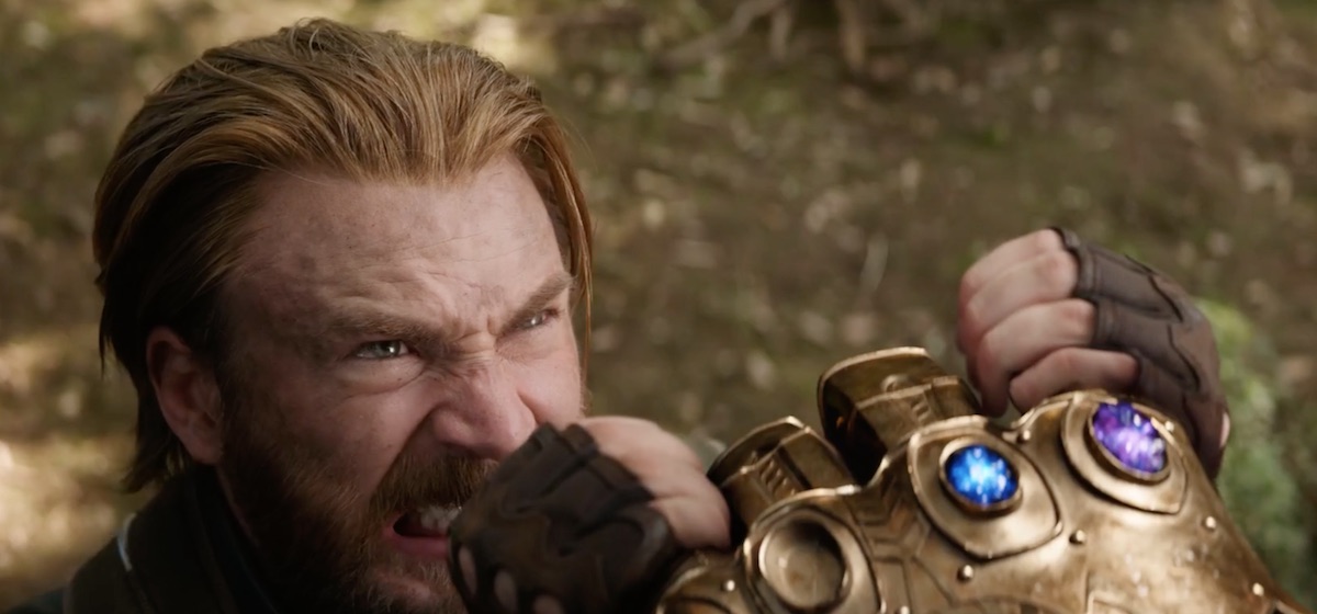 Chris Evans as Steve Rogers/Captain America in Avengers: Infinity War