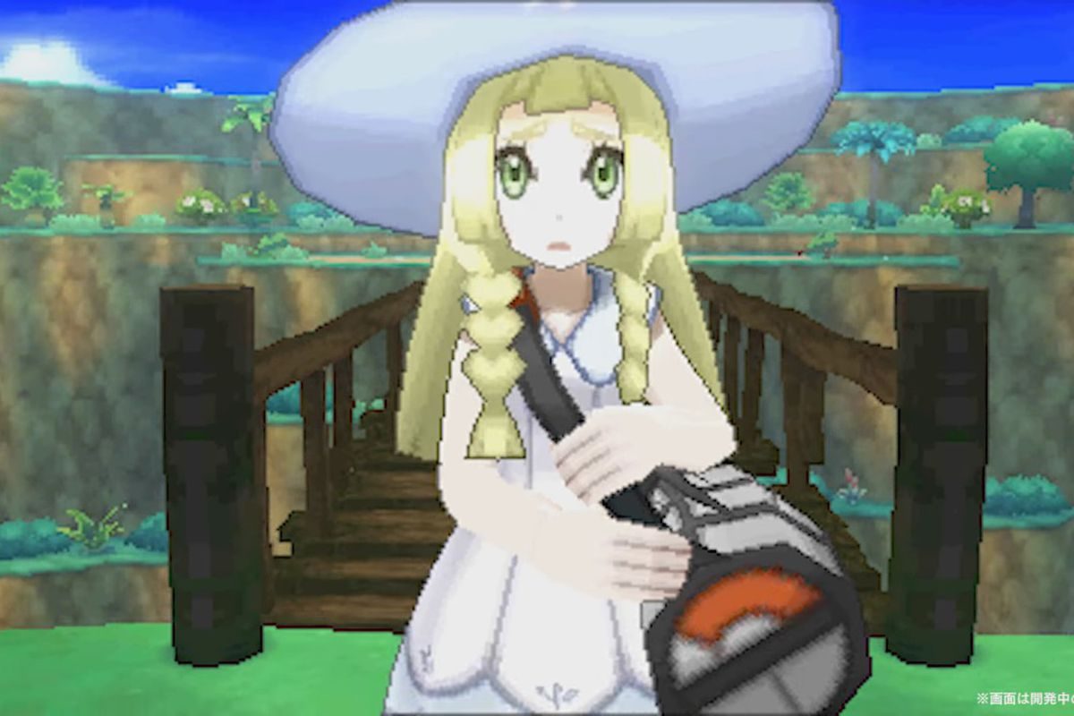 lillie in pokemon sun moon
