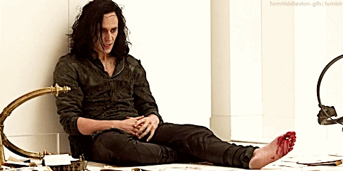 Tom Hiddleston as Loki in Thor The Dark World