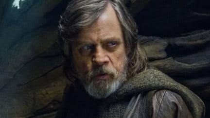 Mark Hamill as Luke Skywalker in 'Star Wars: The Last Jedi'