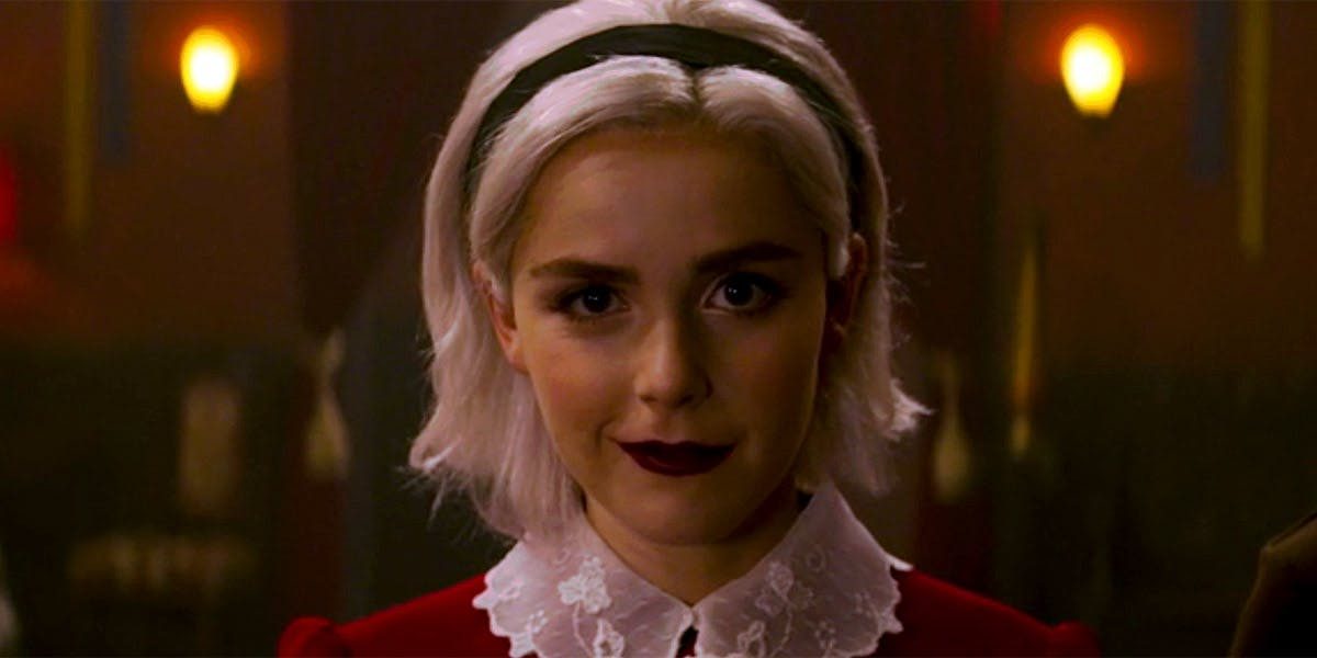 sabrina white hair chilling adventures of sabrina
