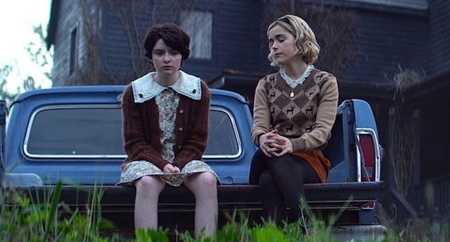 Susie Putnam and Sabrina Spellman in Chilling Adventures of Sabrina