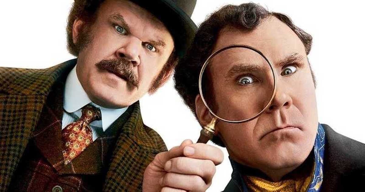 Holmes & Watson starring Will Ferrell and John C. Reilly