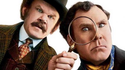 Holmes & Watson starring Will Ferrell and John C. Reilly