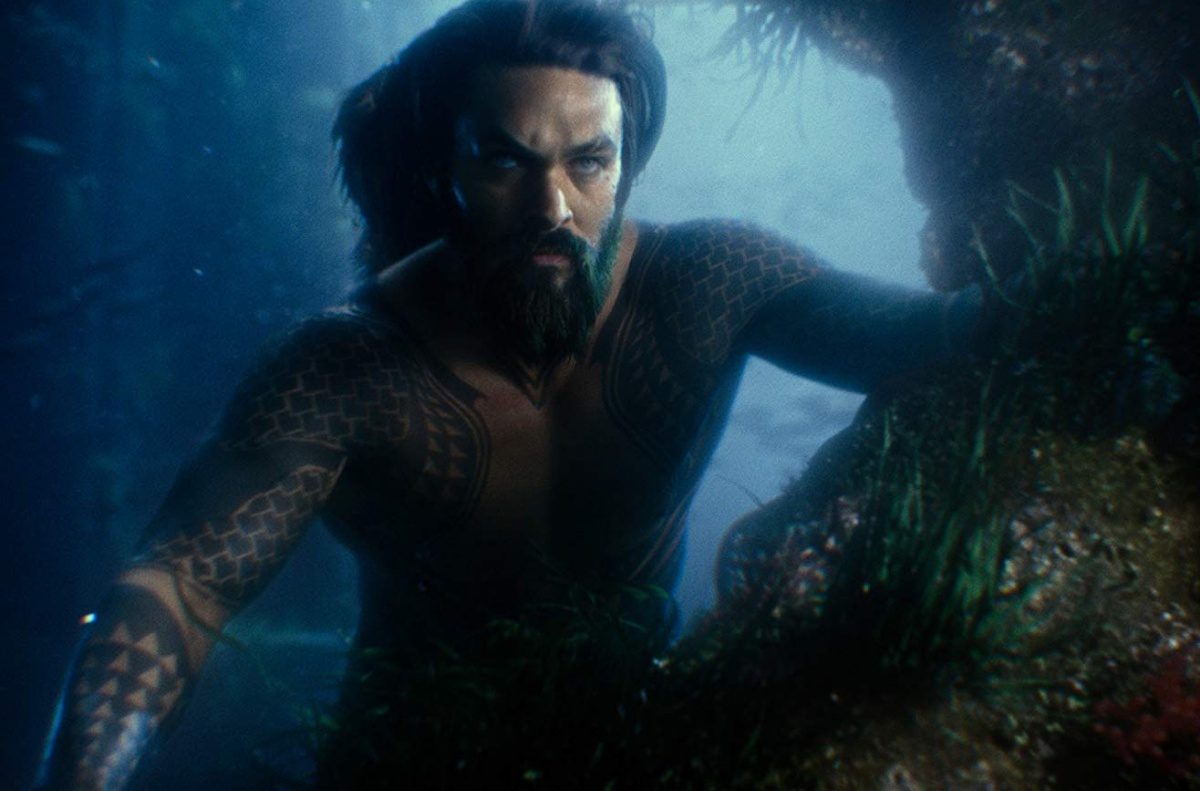 Jason Momoa as Aquaman in Justice League (2017)