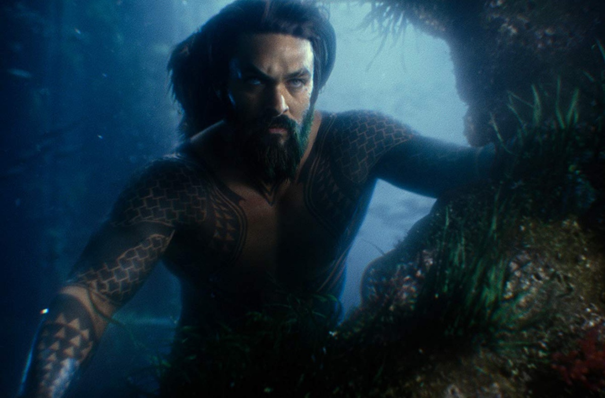 Jason Momoa as Aquaman in Justice League (2017)