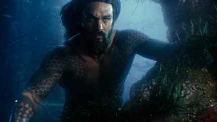 Jason Momoa as Aquaman in Justice League (2017)