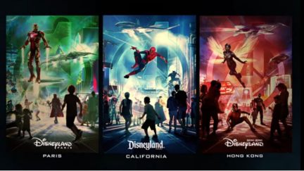marvel disney theme parks