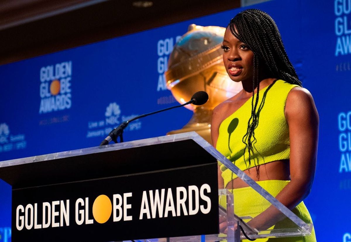 Actress Danai Gurira announces the 76th Annual Golden Globe Awards nominations in Beverly Hills, California, on December 6, 2018. (Photo by VALERIE MACON / AFP) (Photo credit should read VALERIE MACON/AFP/Getty Images)
