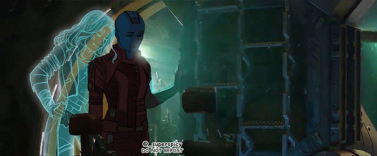Nebula fanart Avengers Endgame