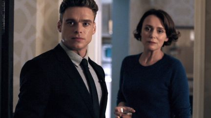 Richard Madden and Keeley Hawes in Bodyguard