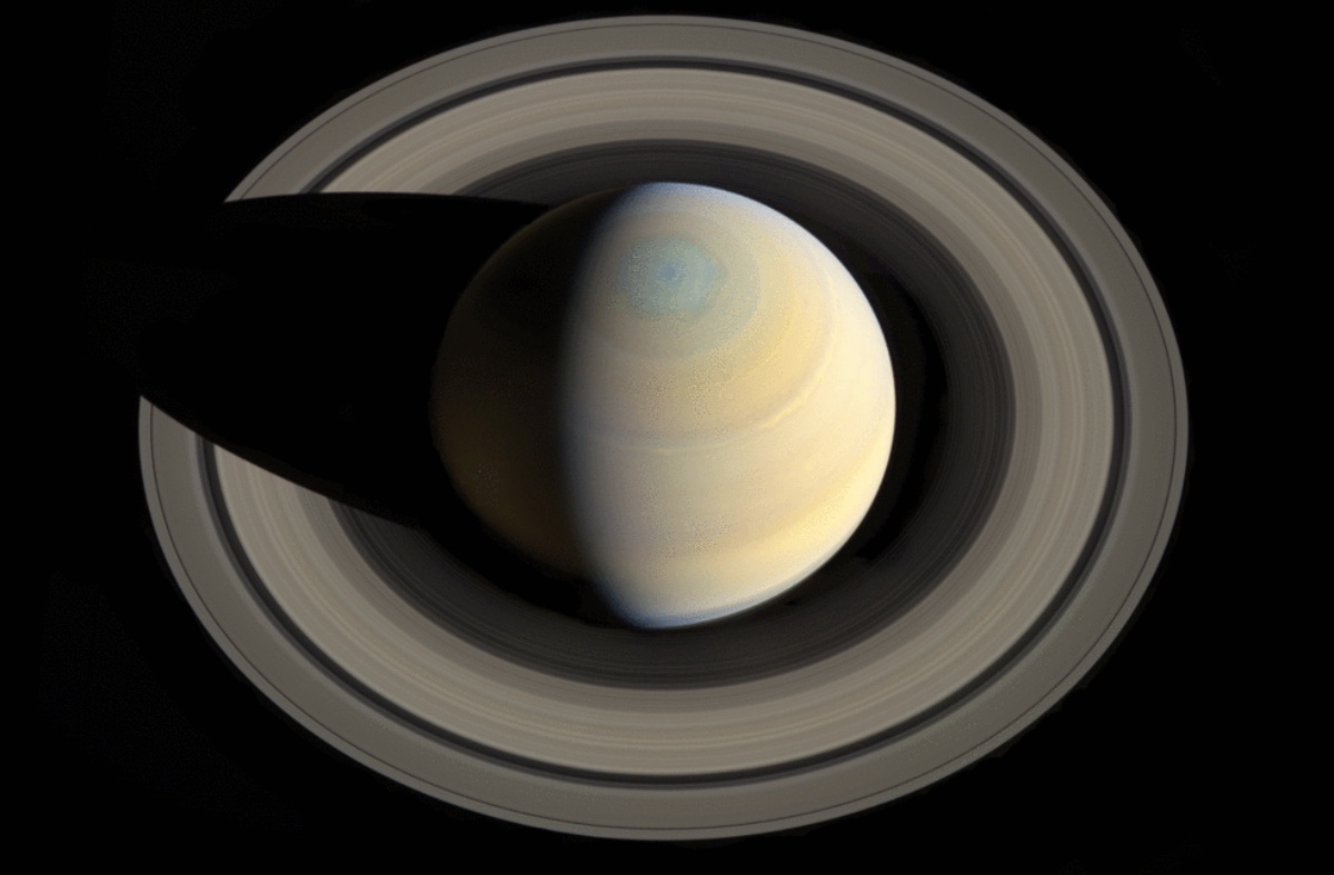 Saturn rings fade