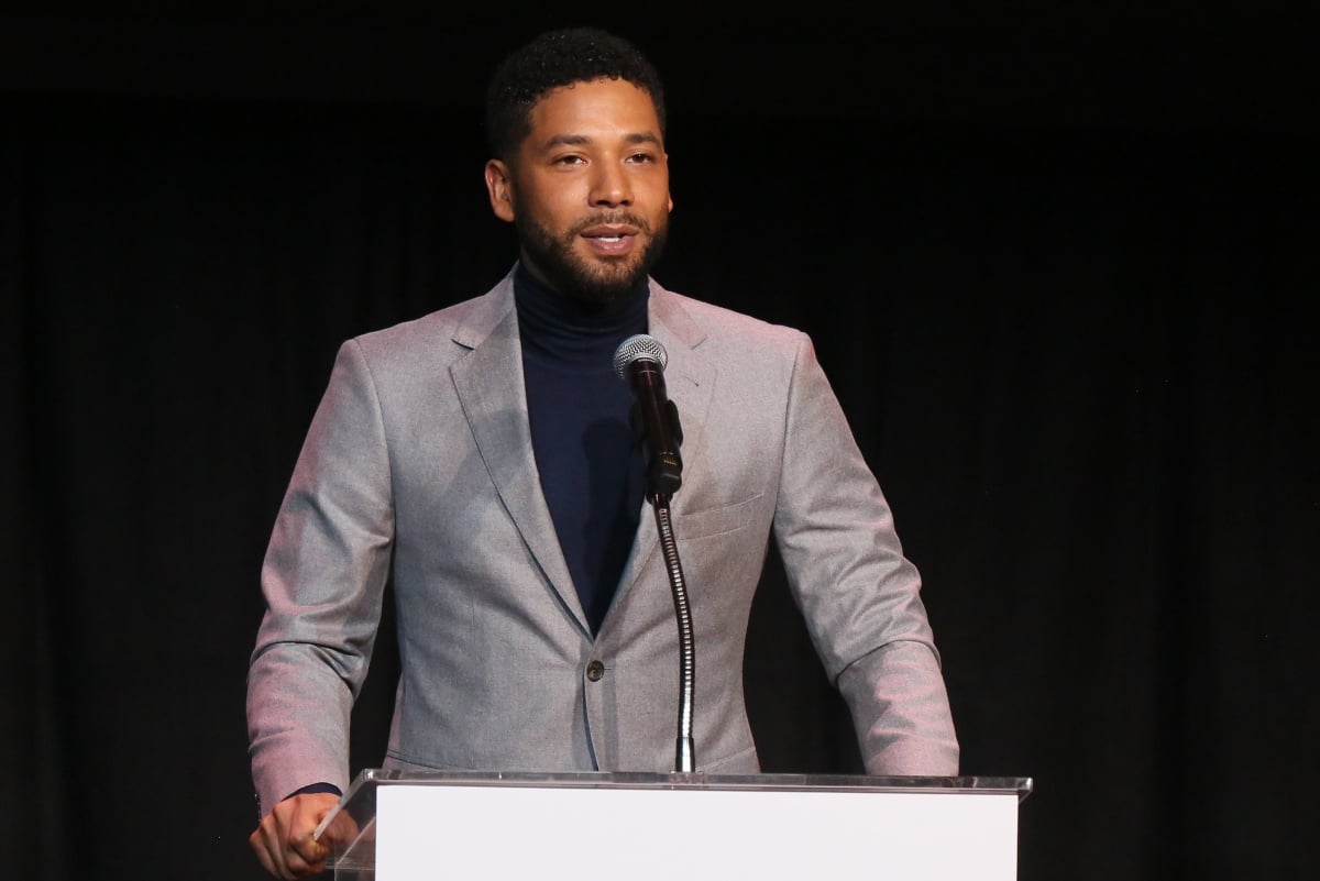 Jussie Smollett speaks at the Children's Defense Fund California's 28th Annual Beat The Odds Awards at Skirball Cultural Center on December 6, 2018 in Los Angeles, California. (Photo by Gabriel Olsen/Getty Images)