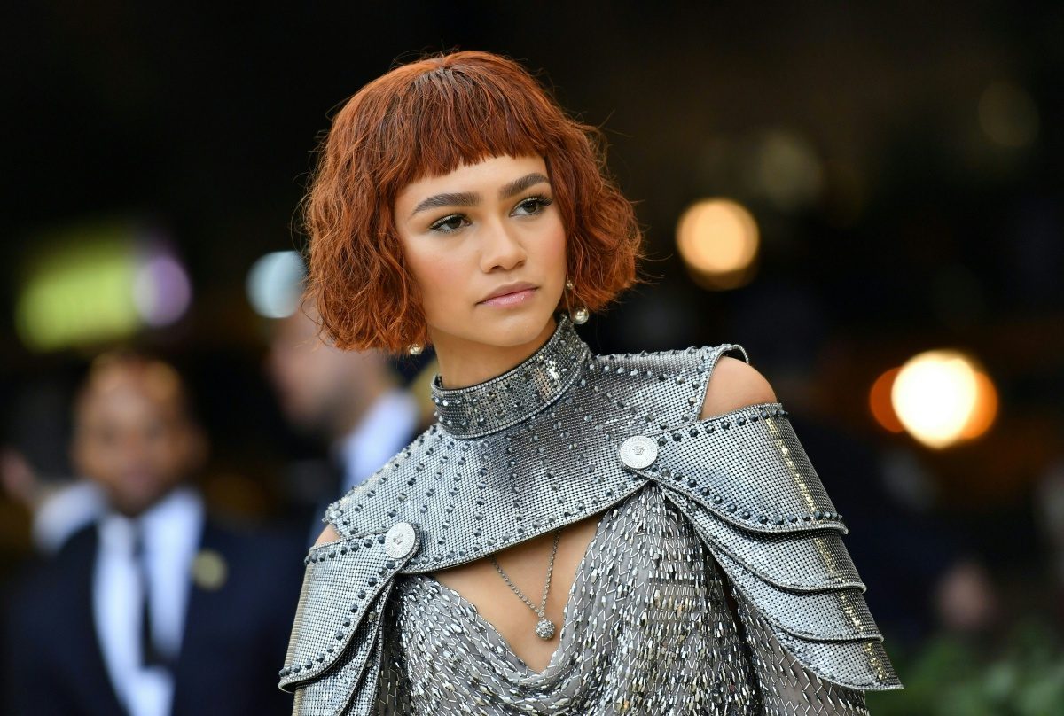 Zendaya arrives for the 2018 Met Gala on May 7, 2018, at the Metropolitan Museum of Art in New York. - The Gala raises money for the Metropolitan Museum of Arts Costume Institute. The Gala's 2018 theme is Heavenly Bodies: Fashion and the Catholic Imagination. (Photo by Angela WEISS / AFP) (Photo credit should read ANGELA WEISS/AFP/Getty Images)