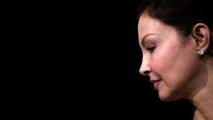 Actress and activist Ashley Judd looks on during the 29th annual Conference of the Professional Businesswomen of California (PBWC)