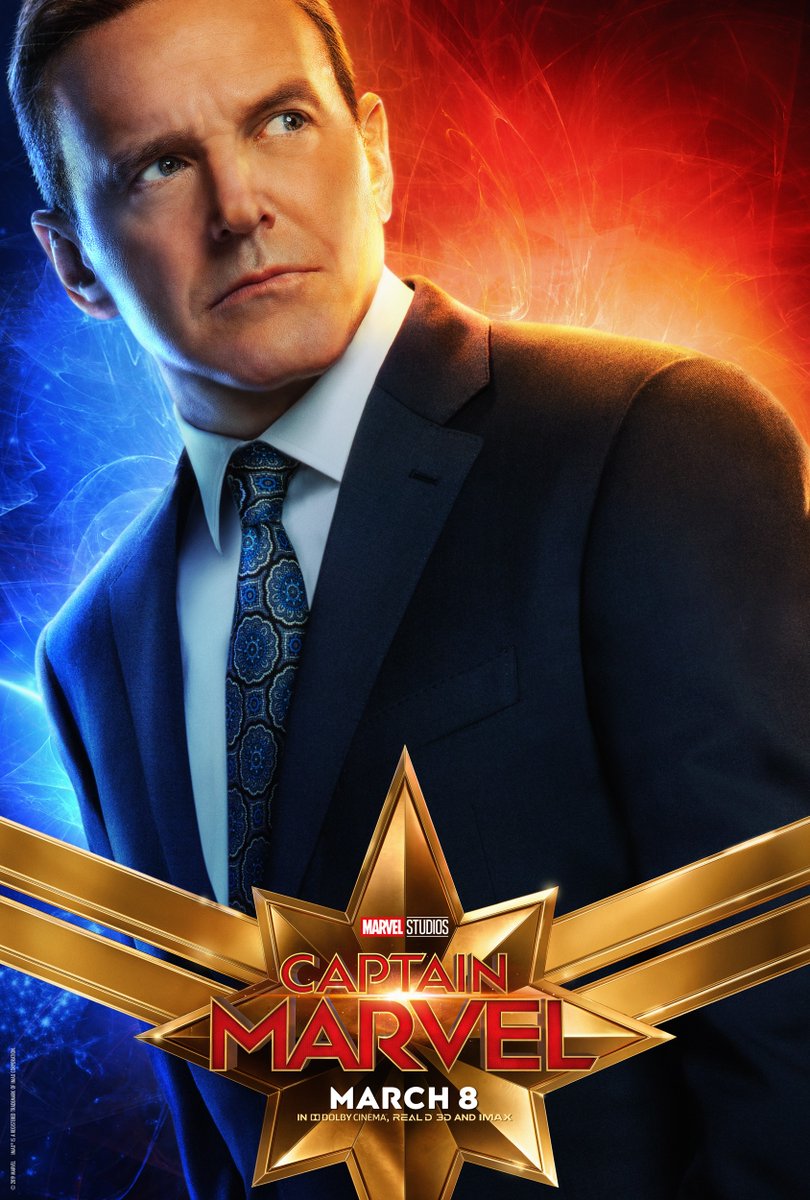 Clark Gregg as Phil Coulson in Captain Marvel.