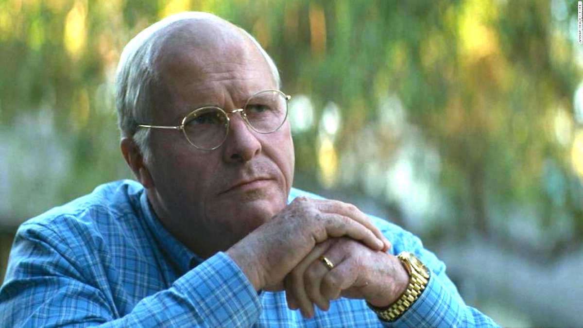 Christian Bale as former Vice President Dick Cheney