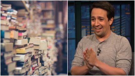 Lin-Manuel Miranda helps save the Drama Book Store