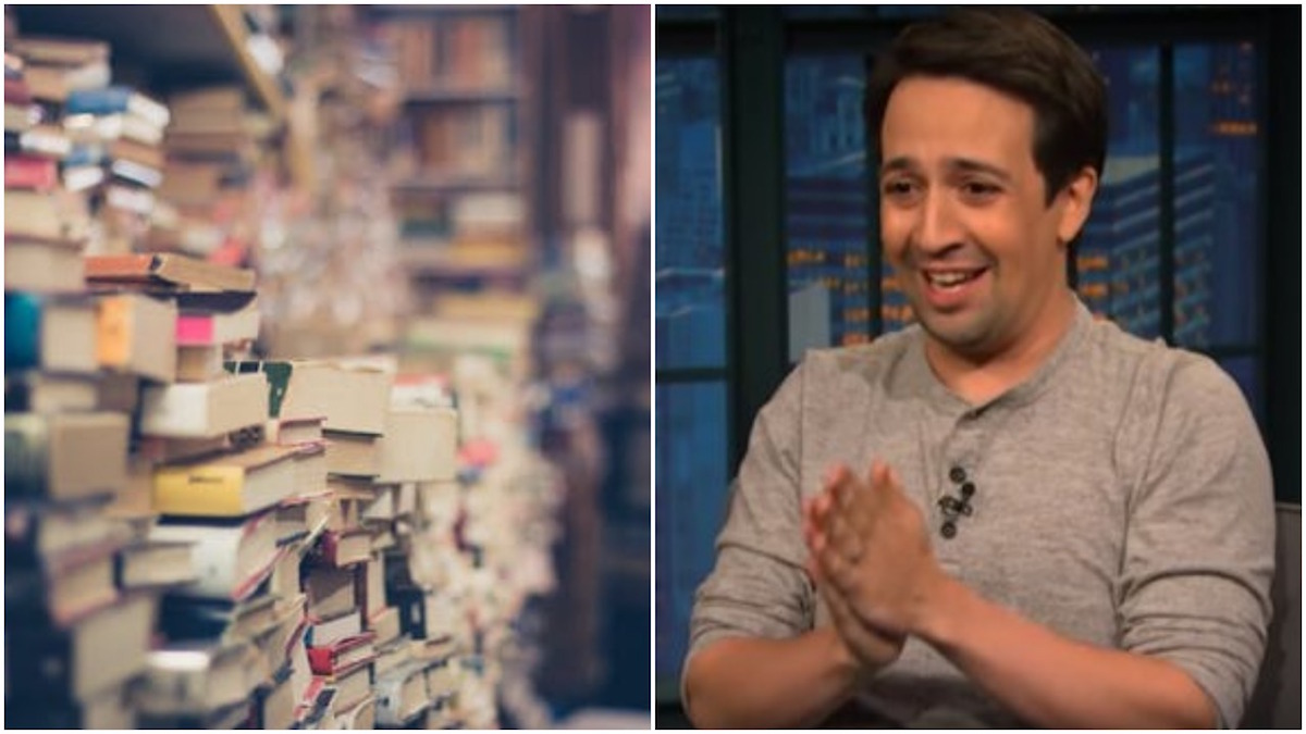 Lin-Manuel Miranda helps save the Drama Book Store
