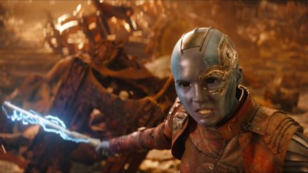 Nebula in Guardians of the Galaxy