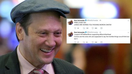 Rob Schneider defends Louis CK and Kevin Hart on twitter