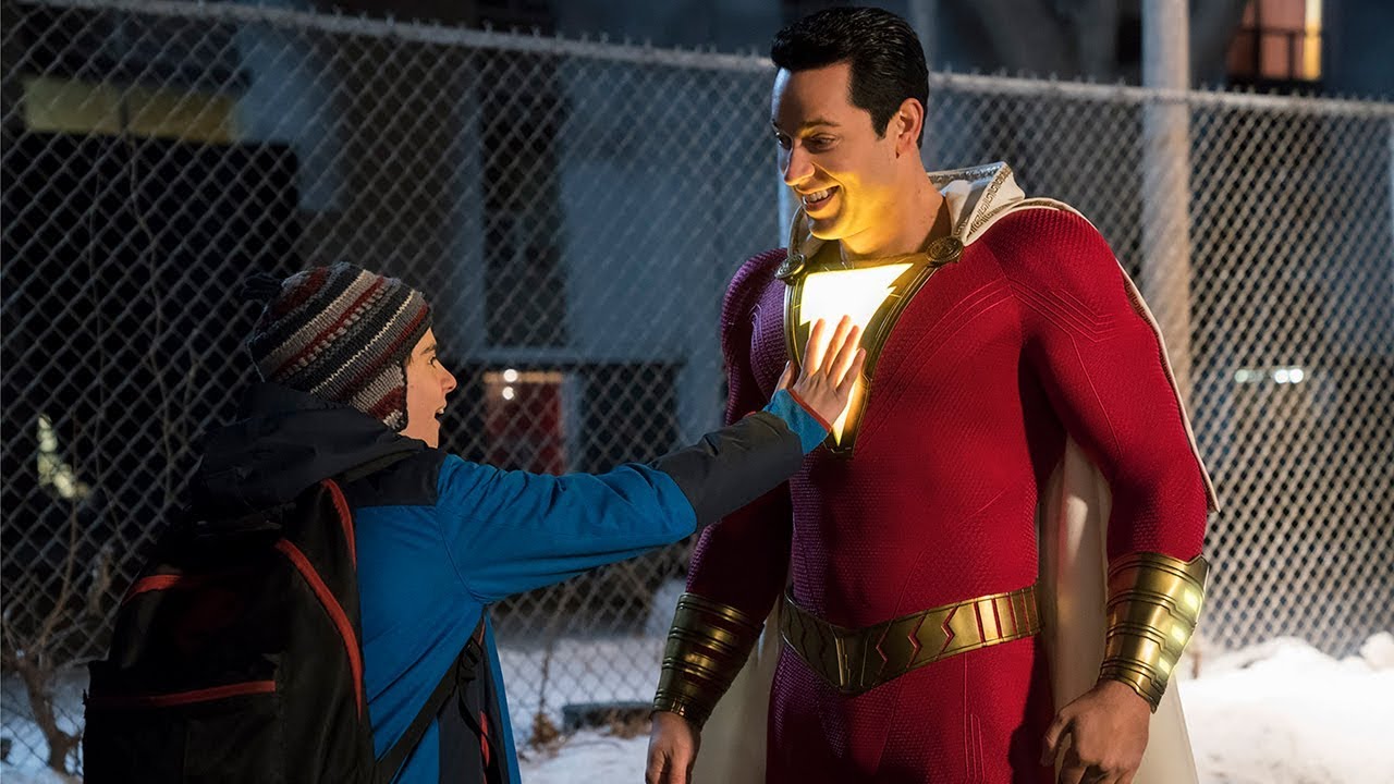Zachary Levi is Shazam.