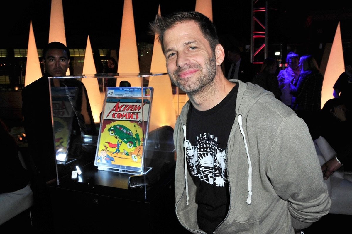Zack Snyder at Superman 75 party.