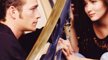 Dylan and Brenda on Beverly Hills 90210