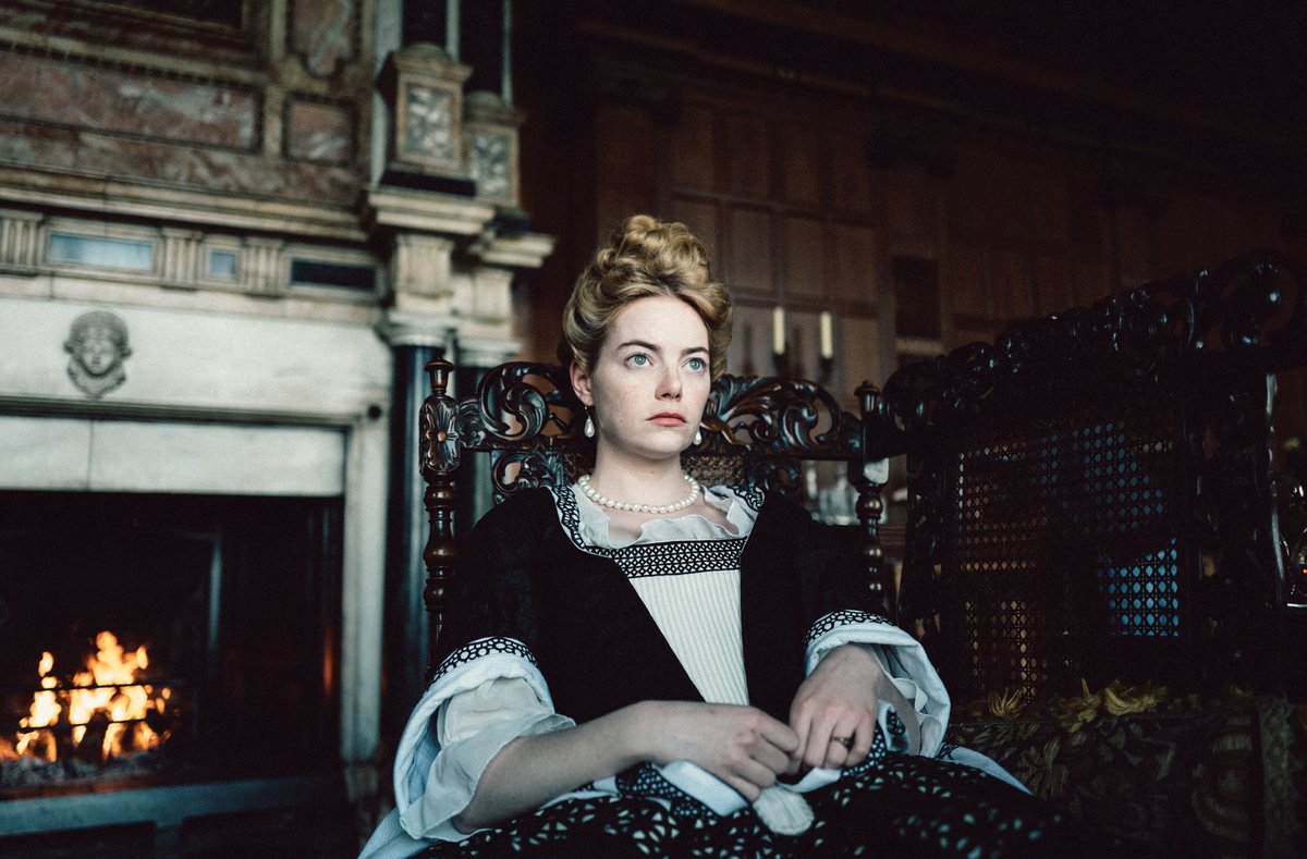 Emma Stone in The Favourite
