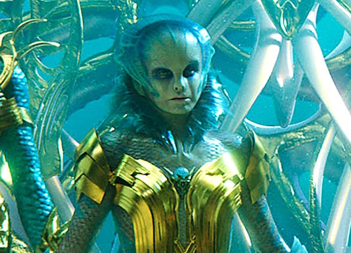 Aquaman character Scales, also known as the Fishermen Princess