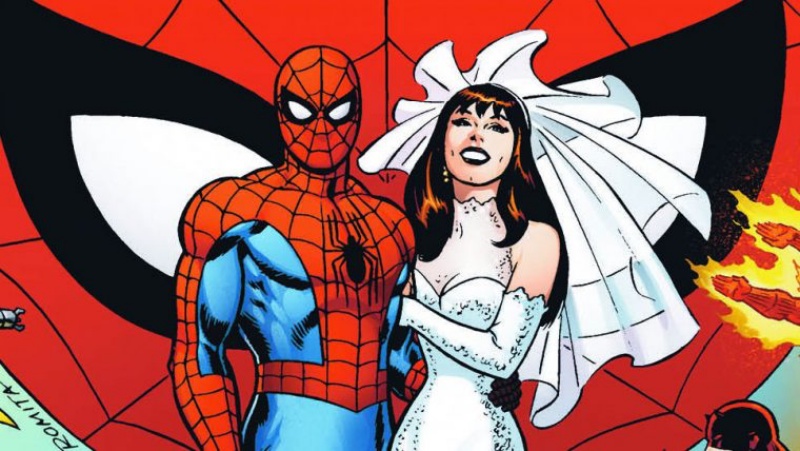 Peter and MJ getting married before some demon breaks them up