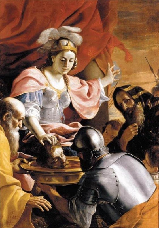 Mattia Preti, Tomyris Receiving the Head of Cyrus, 1670–72