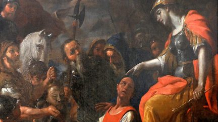 Queen Tomyris and the head of Cyrus the Great